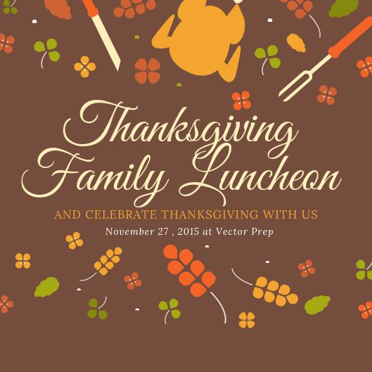 thanksgiving family luncheon